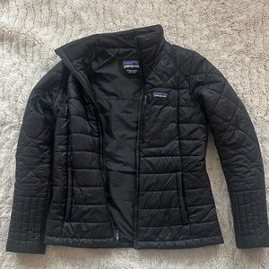 Patagonia Women's Radalie Black Puffer Jacket